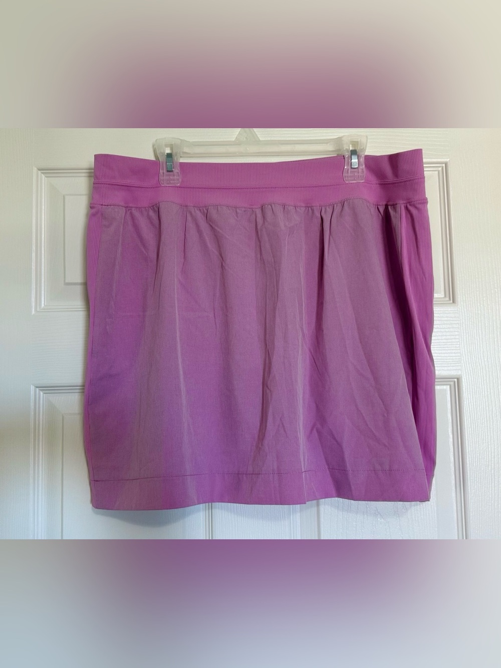 💗 Member’s Mark Active Skort XXL Pink Athletic Golf Tennis Skirt WORN ONCE - Picture 2 of 9